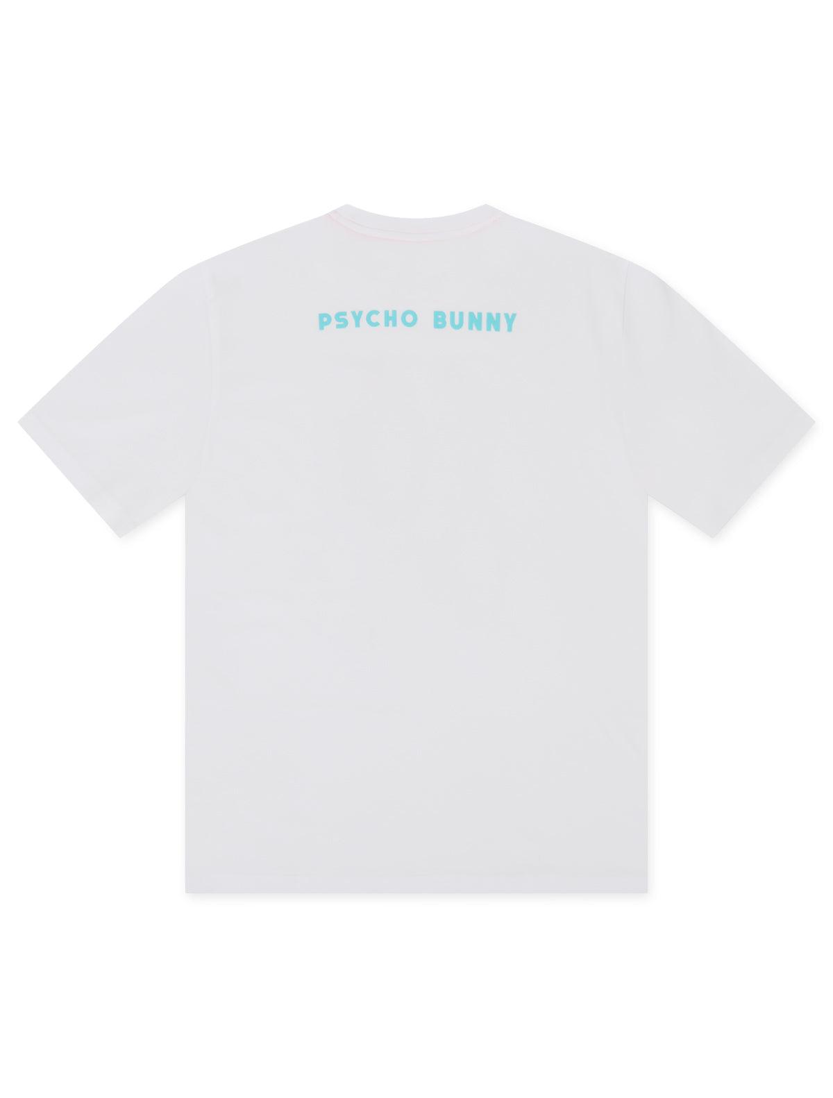 Psycho Bunny Wellington Graphic Tee - White