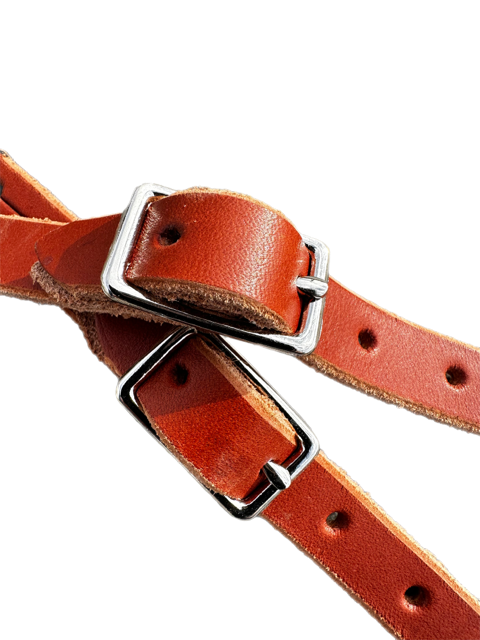 Mutton Bustin Spur Straps – Youth Leather Spur Straps for Secure Fit | Rowdy Rowels