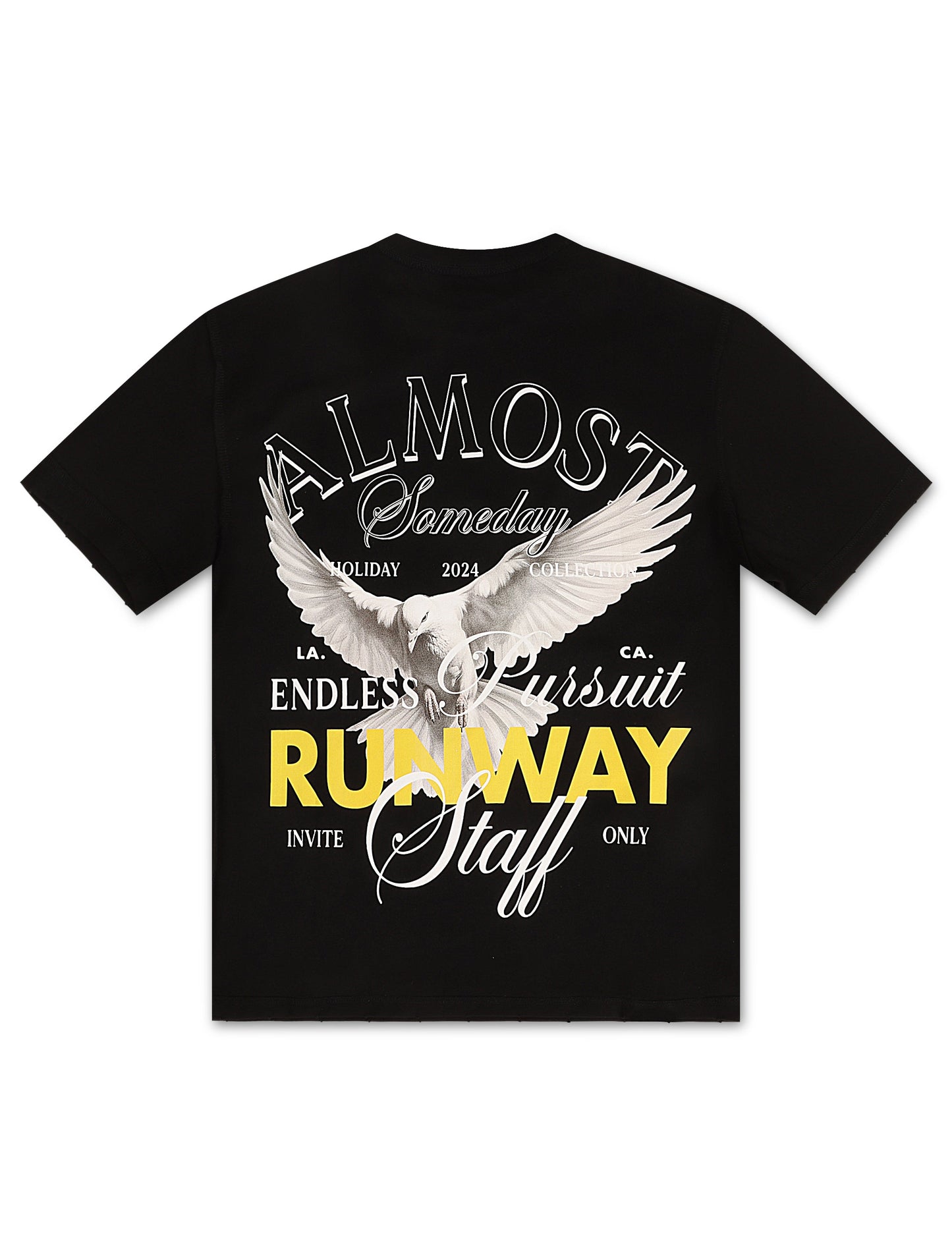 Almost Someday Runway Tee - Black