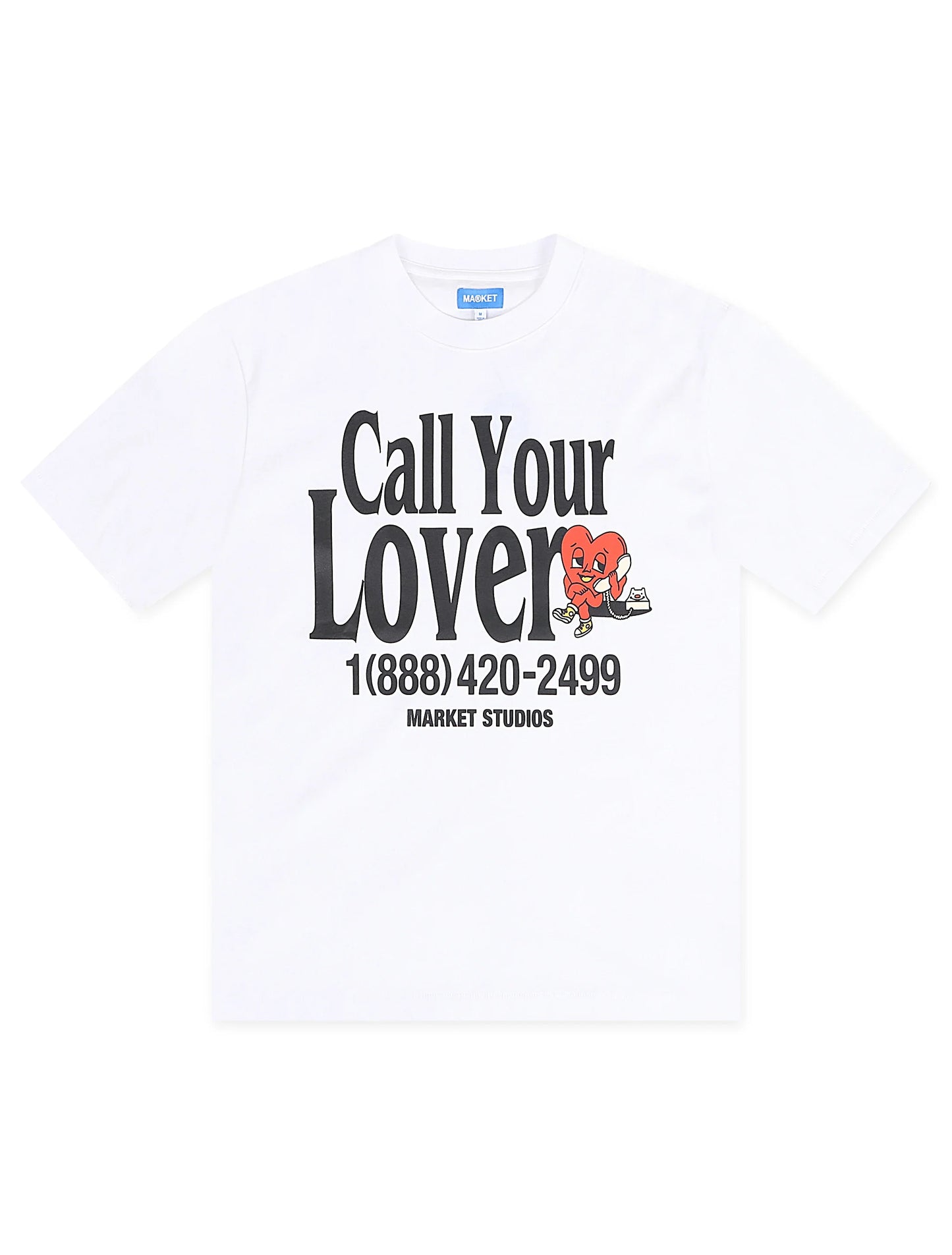 Market Call Your Lover - White