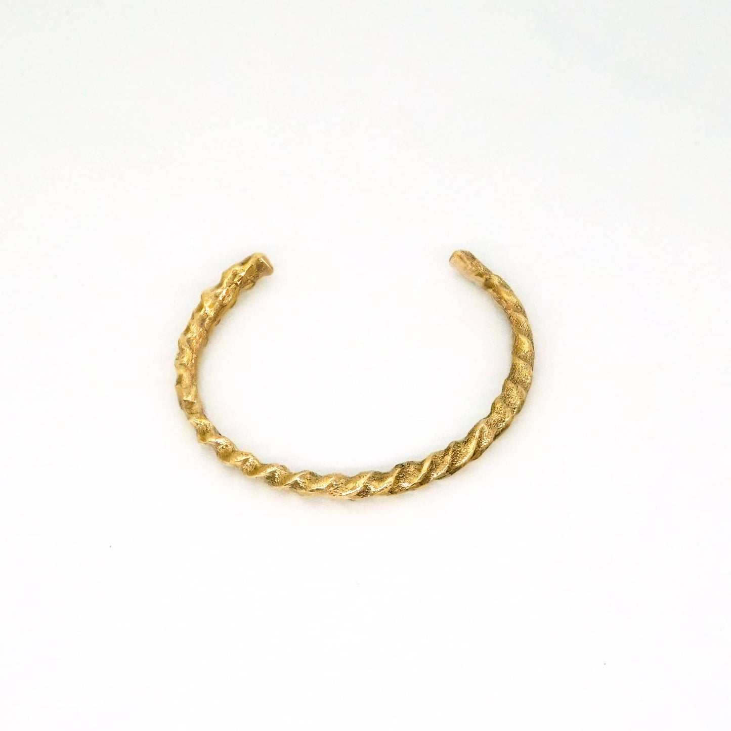 Rope Brass Cuff Bracelet | Kamba
