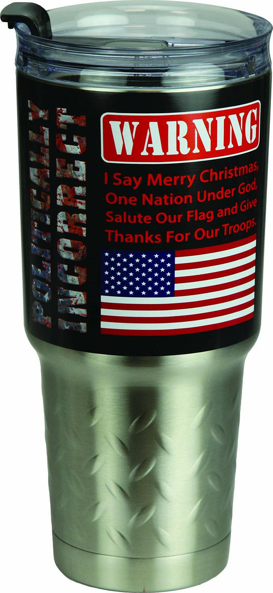 Rivers Edge Products 32 Oz Insulated Tumbler, Leak Proof Stainless Steel Tumbler With Lid