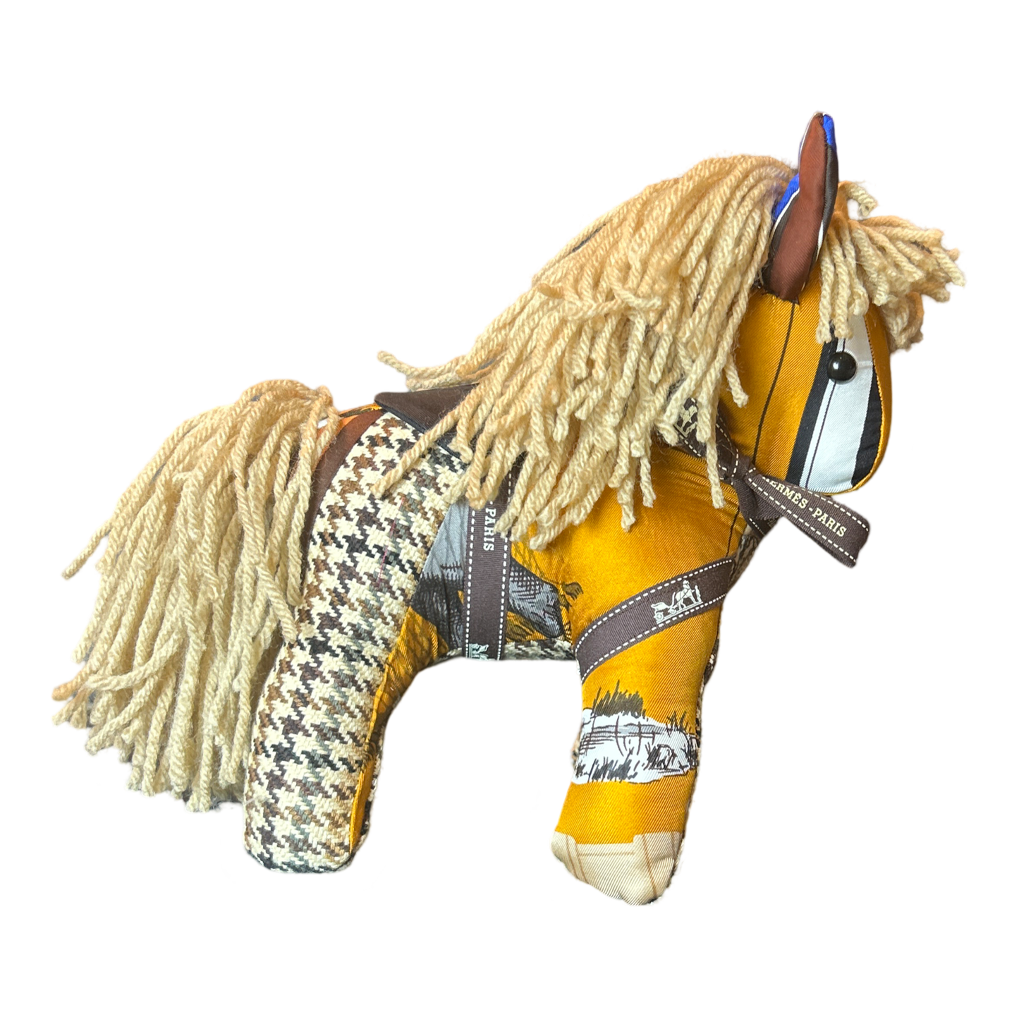 Vintage Silk Scarf Noble Pony