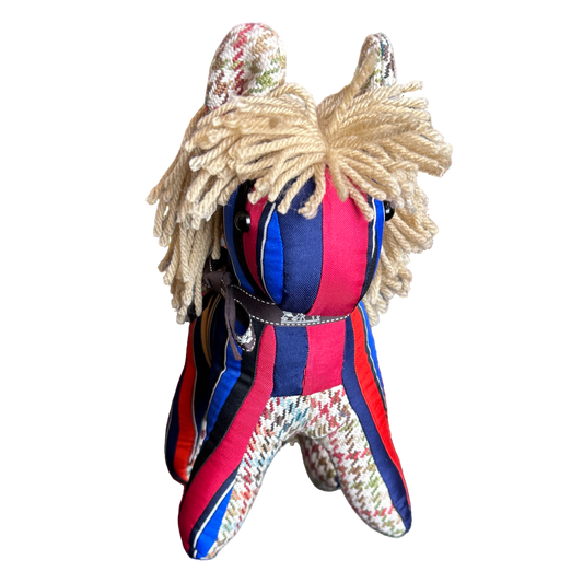 Couvertures et Tenues du Jour Vintage Silk Scarf Noble Pony