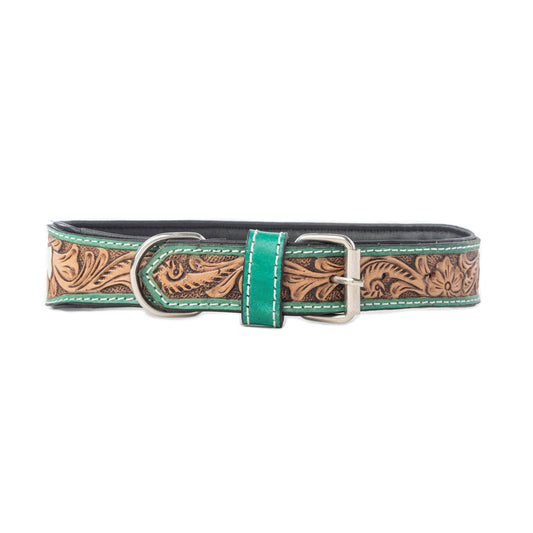 Santa Fe Bone Beaded Collar in Brown