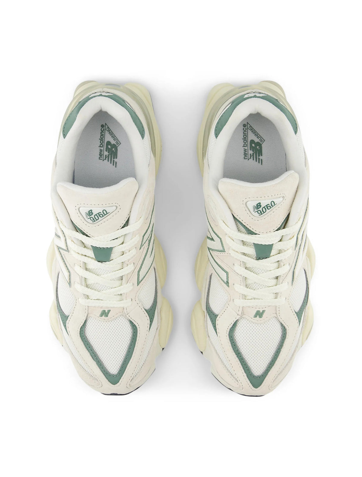 New Balance Mens 9060 Lifestyle Shoes - Beige/Green