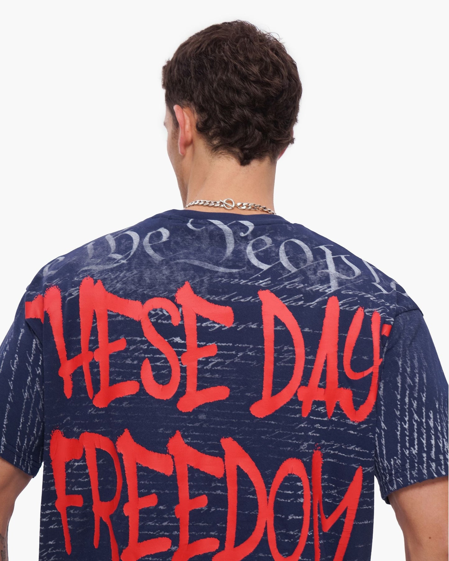 Valabasas Freedom Tee - Navy Blue