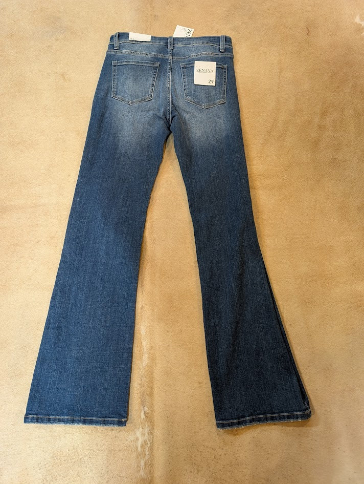 Zenana Day Work Mid-Rise Bootcut Jeans – Medium Wash
