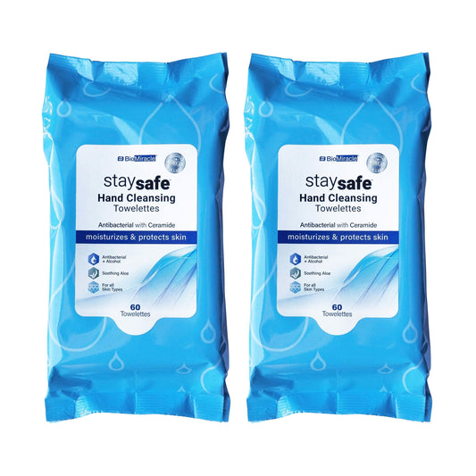 Anti-Bacterial Wipes with 62% Alcohol and Aloe