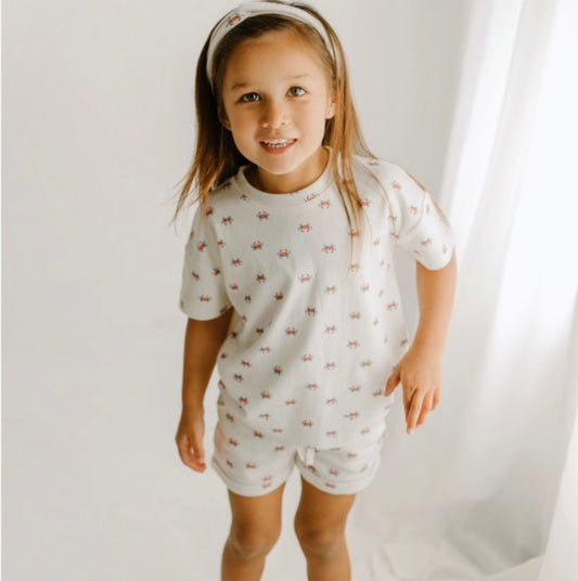 shirt & short set | Crab