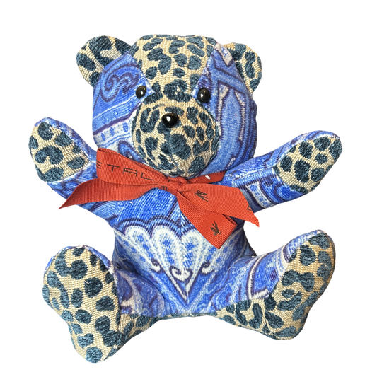 Paisley Terrycloth Tender Teddy Bear