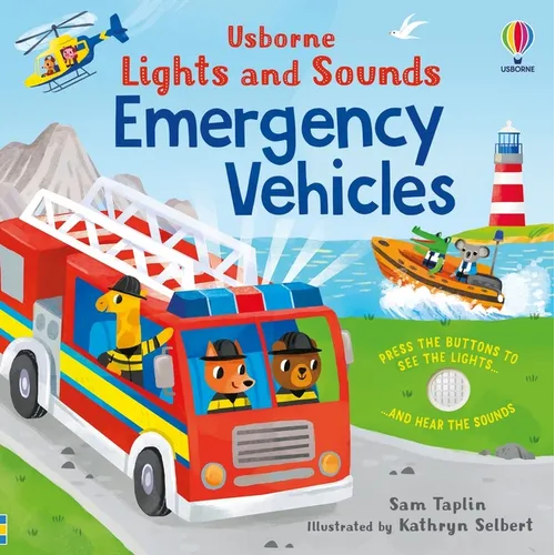 Lights and Sounds Emergency Vehicles - Board Book