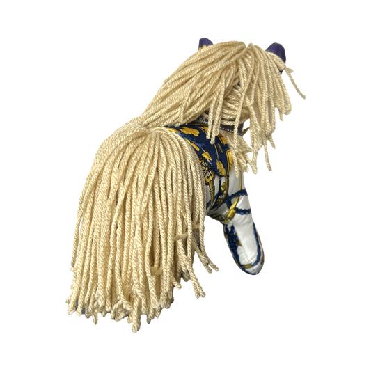 Cles Vintage Silk Scarf Noble Pony