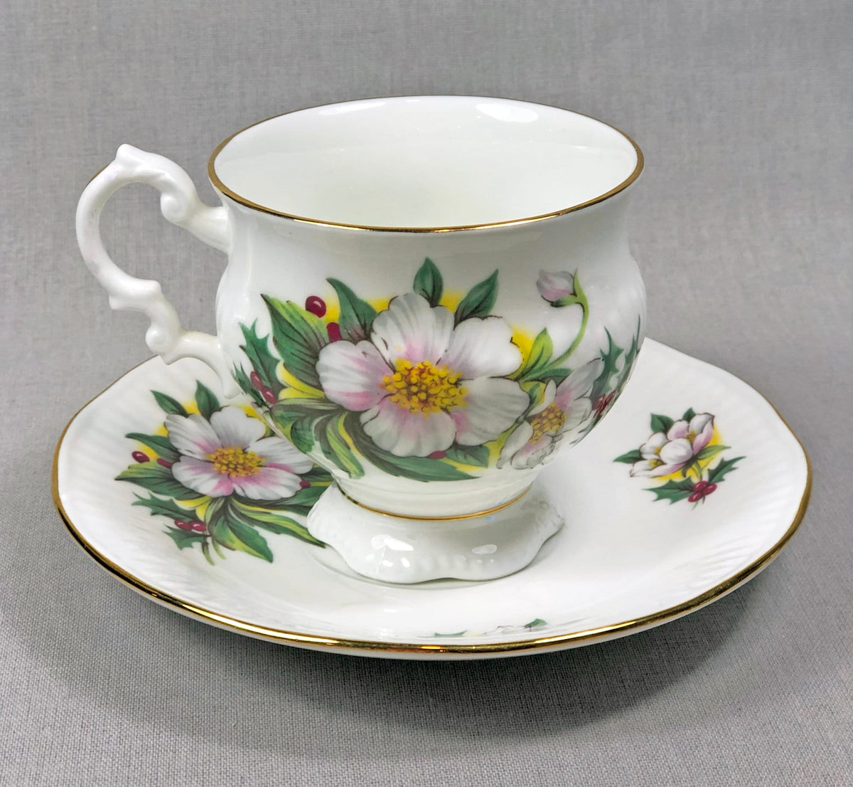 Vintage Cup and Saucer by Stanley , England , 289.