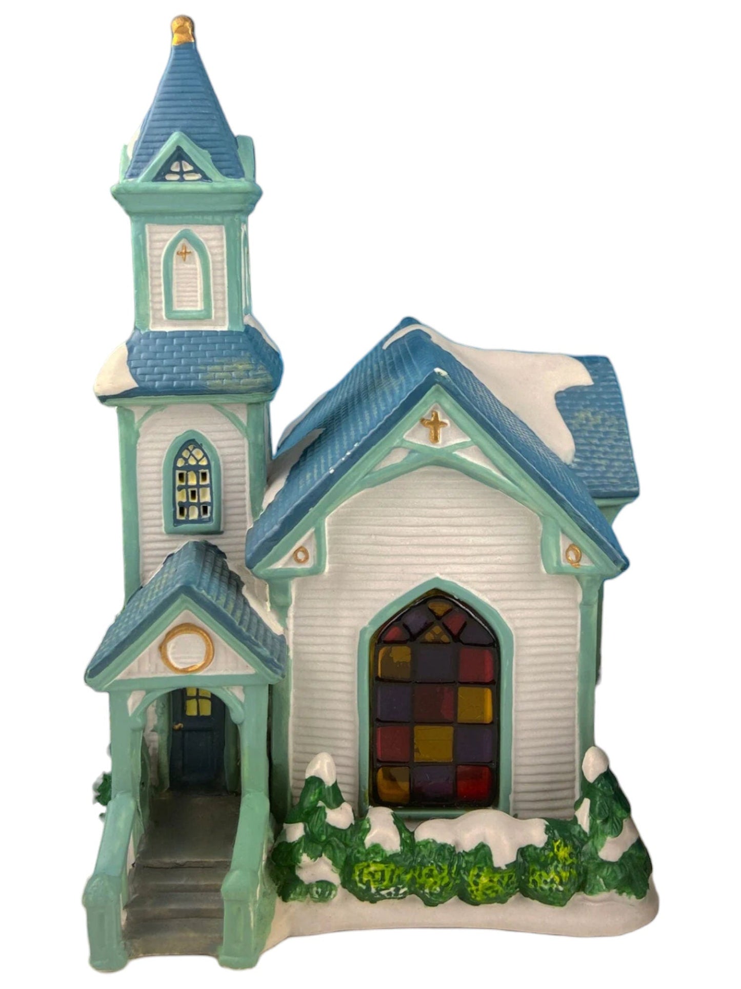 Department 56 Dickens Village Illuminated Church Christmas Village House