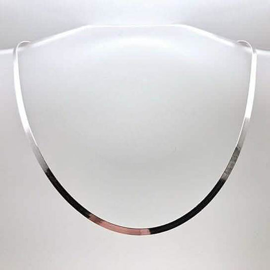 Italian Sterling Silver Herringbone Chain