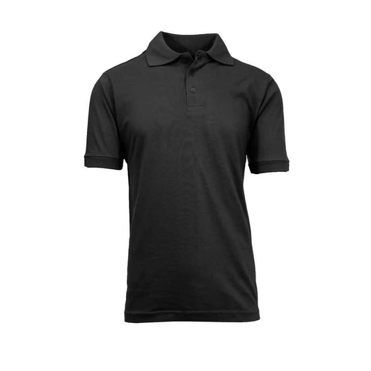 Men's Short-Sleeve Pique Polo Shirts - Assorted Colors and Sizes