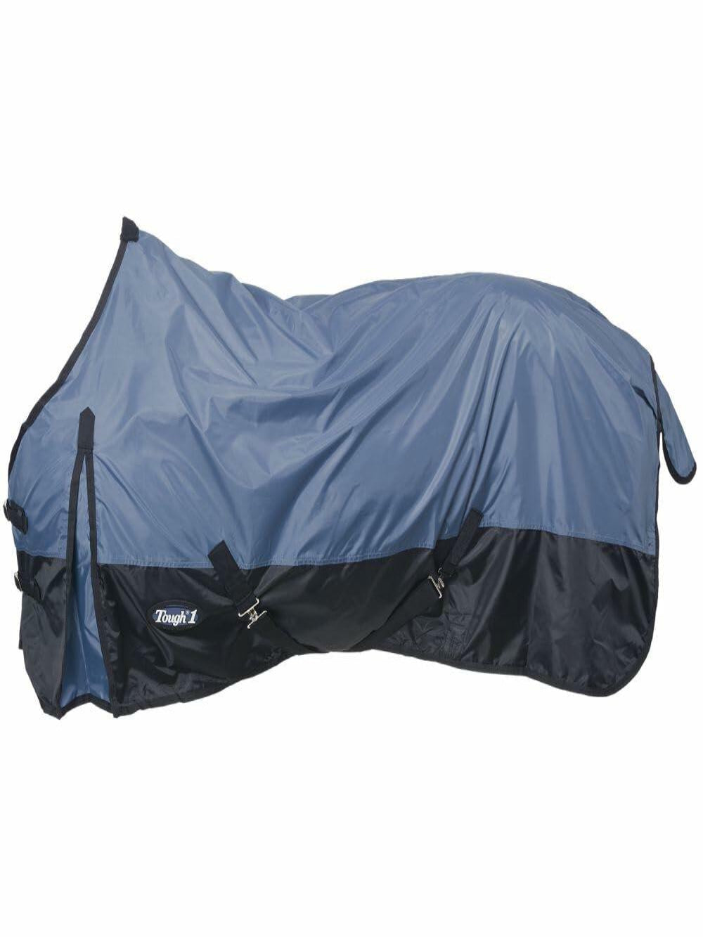 Tough-1 420 Denier Turnout Sheet – 78” Navy | Lightweight Weather Protection for Sensitive Horses