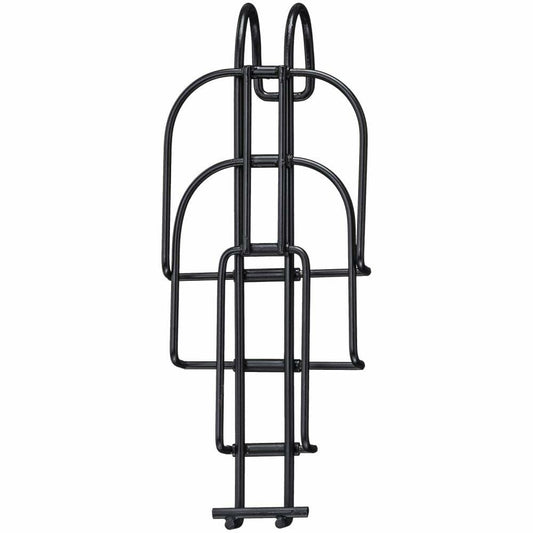 Tough-1 Small Collapsible Bottle Holder – Black Powder-Coated Steel for Quart Bottles