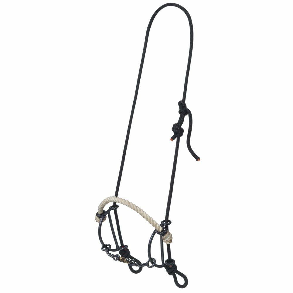Tough 1 Rope Headstall w.Rope Nose Twisted Dog Gag