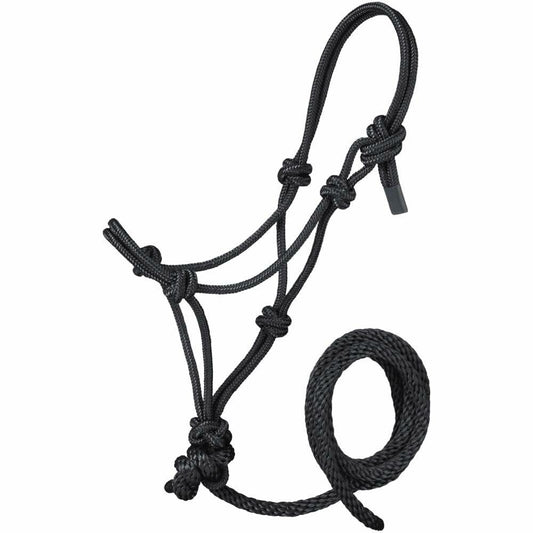 Tough1 Miniature Poly Rope Halter with Lead - Medium