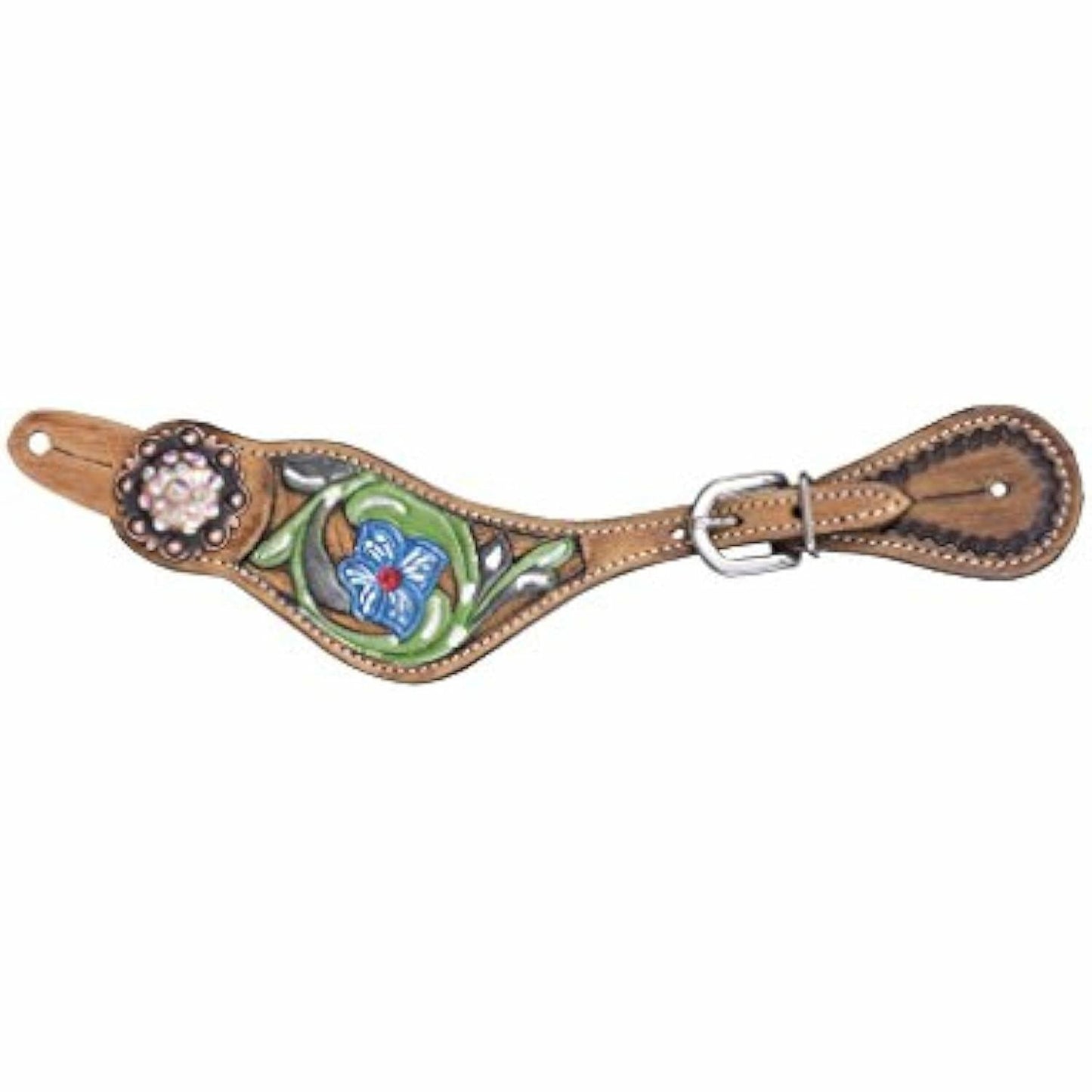 Silver Royal Salvador Spur Straps