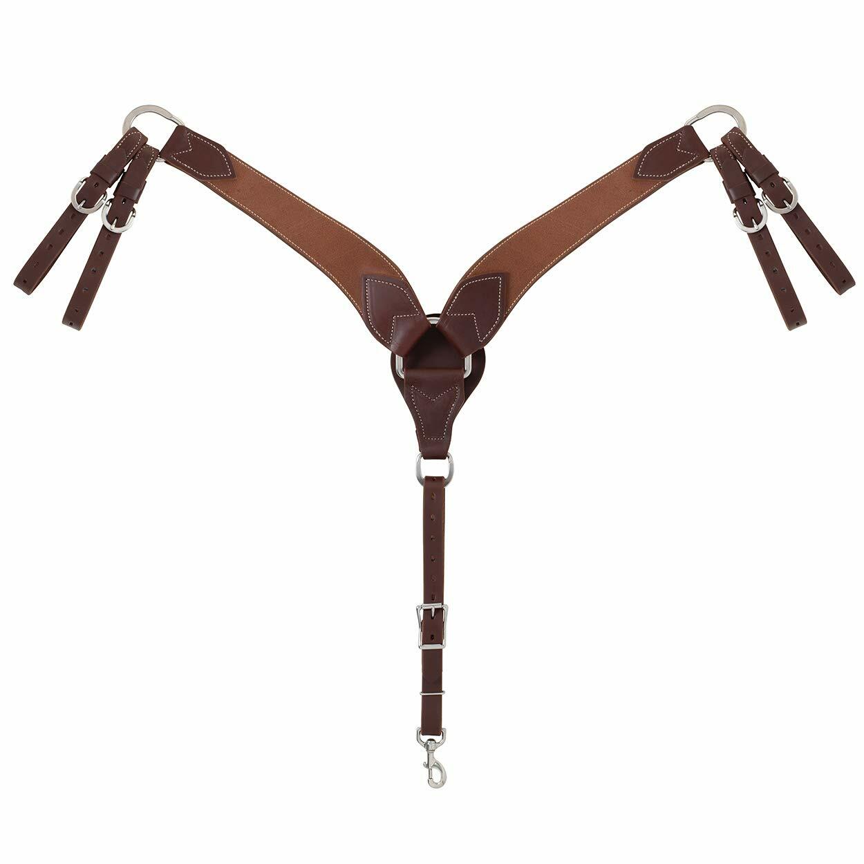 Weaver Canyon Rose Rough Out Oiled Roper Beast Collar