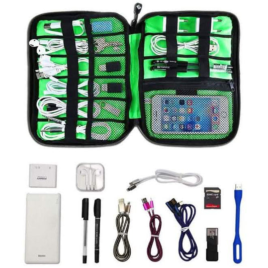 Portable Tech Travel Bag - Assorted Colors