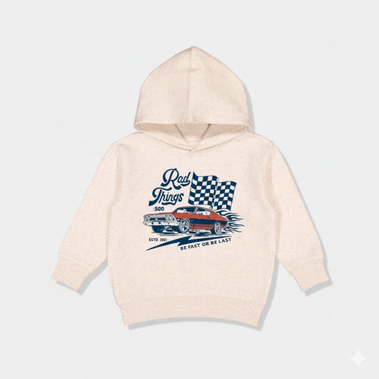 RAD THINGS 500 HOODIE - VINTAGE CREAM