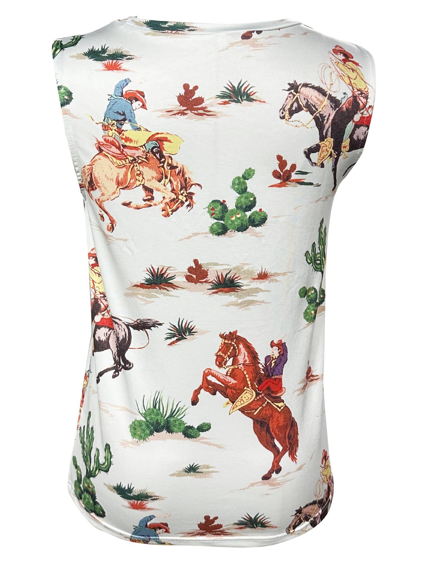 Women's Western Rodeo Graphic Tank Top – Cowboy Style