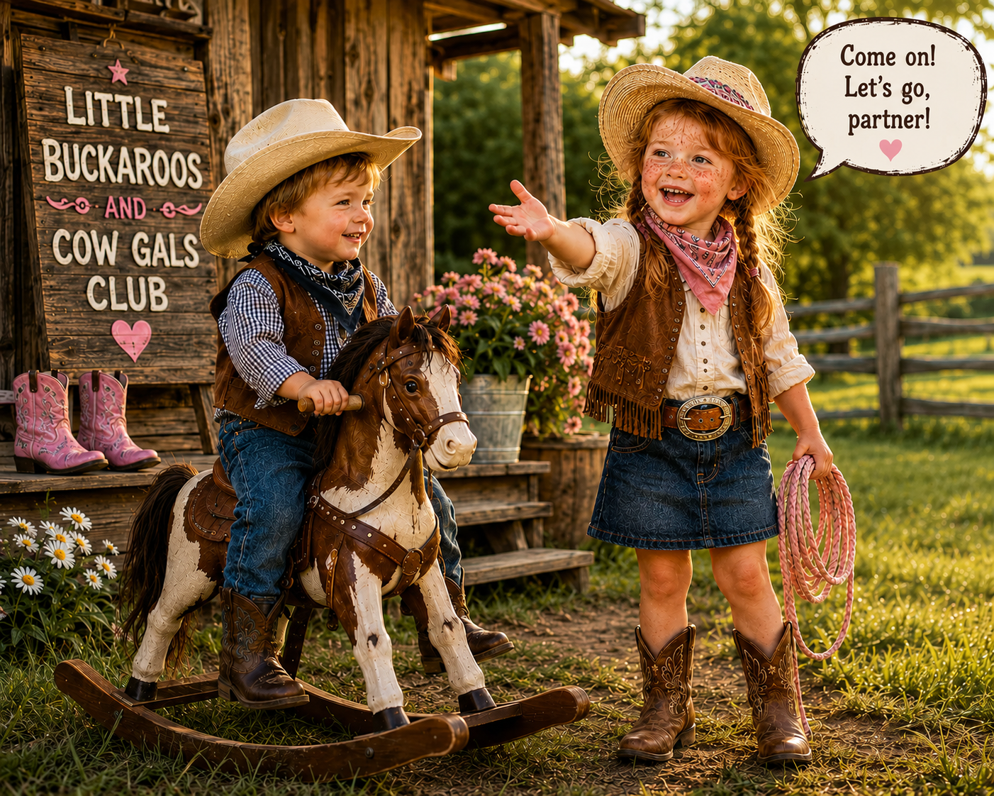 Little Buckaroos and Cowgirls