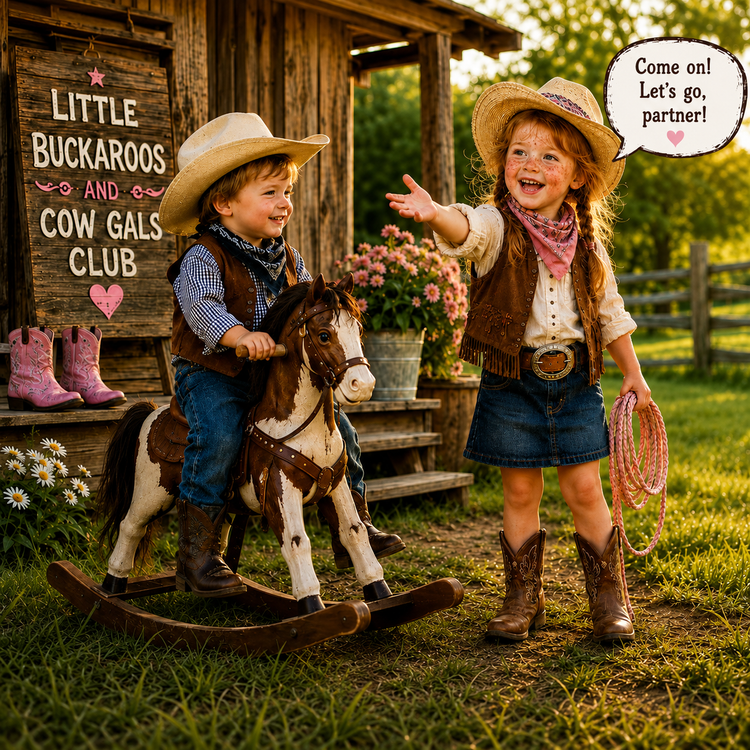 Little Buckaroos and Cowgirls