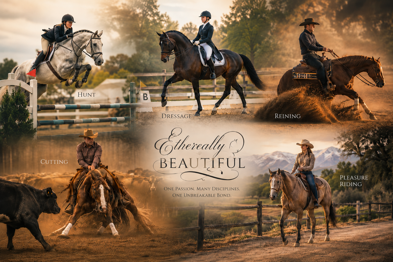 Inspired by Horses. Chosen for Riders.