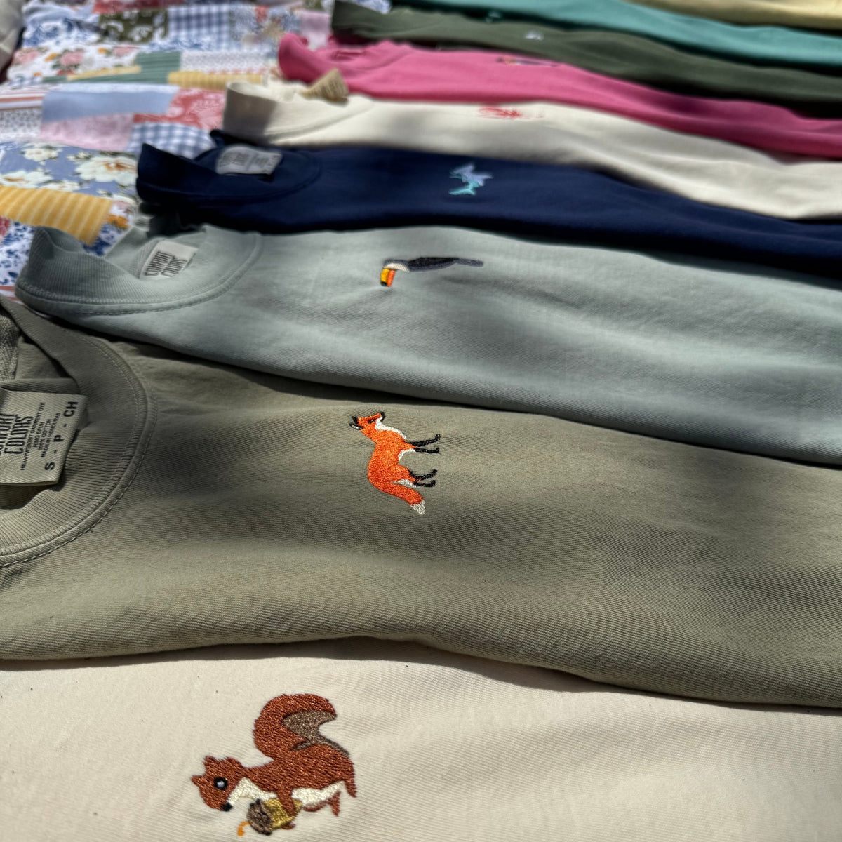 Fox Embroidered T-Shirt