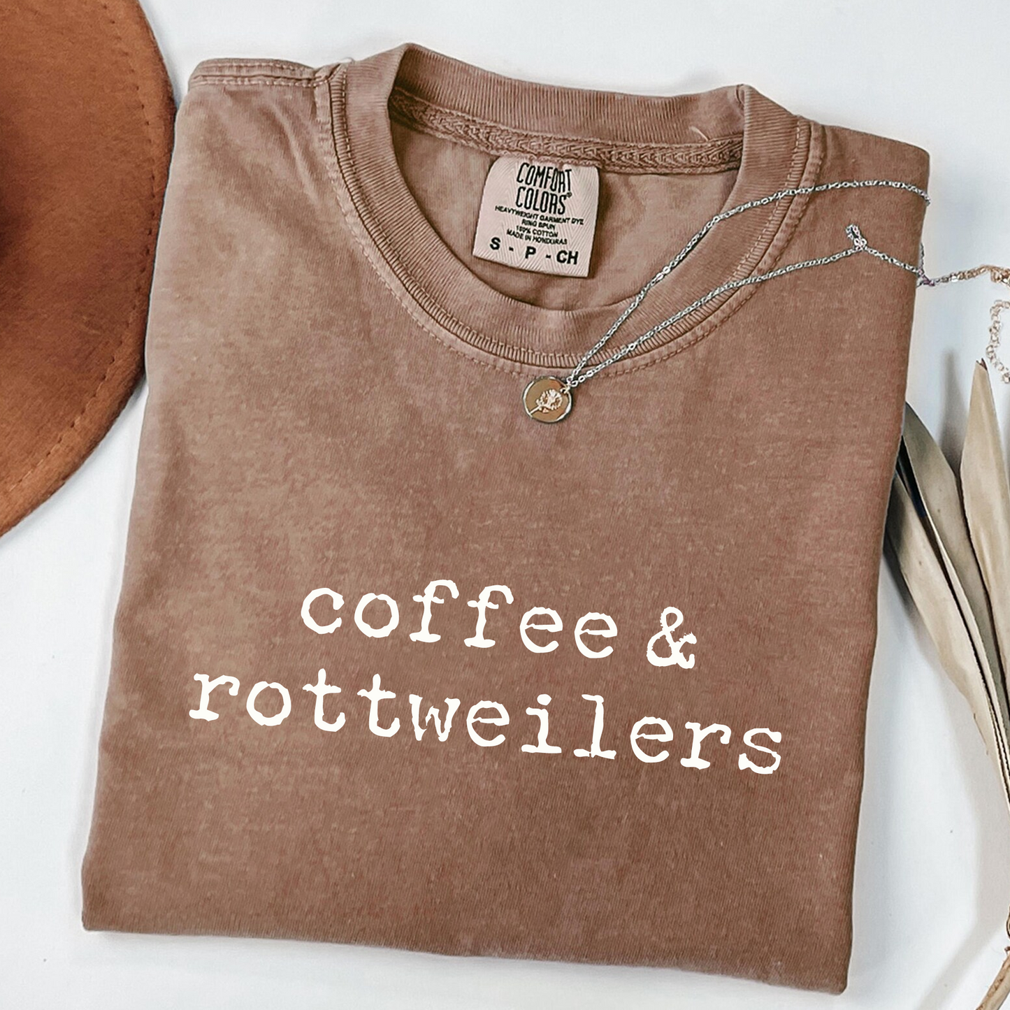 Coffee & Rottweilers T-Shirt