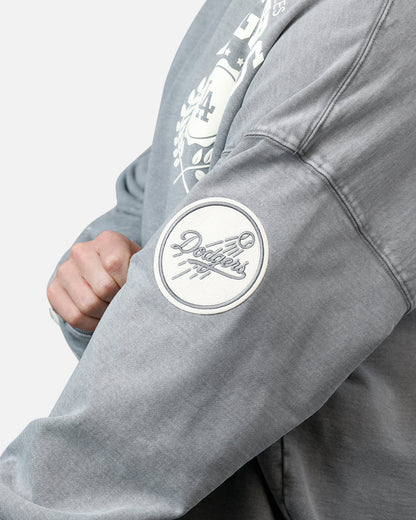 Pro Standard La Dodgers Street Team Hoodie - Washed Grey