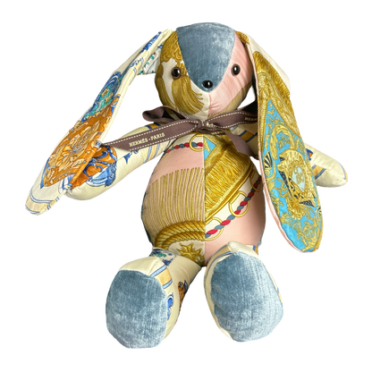 Qu'Importe le Flacon Vintage Silk Scarf Clever Bunny