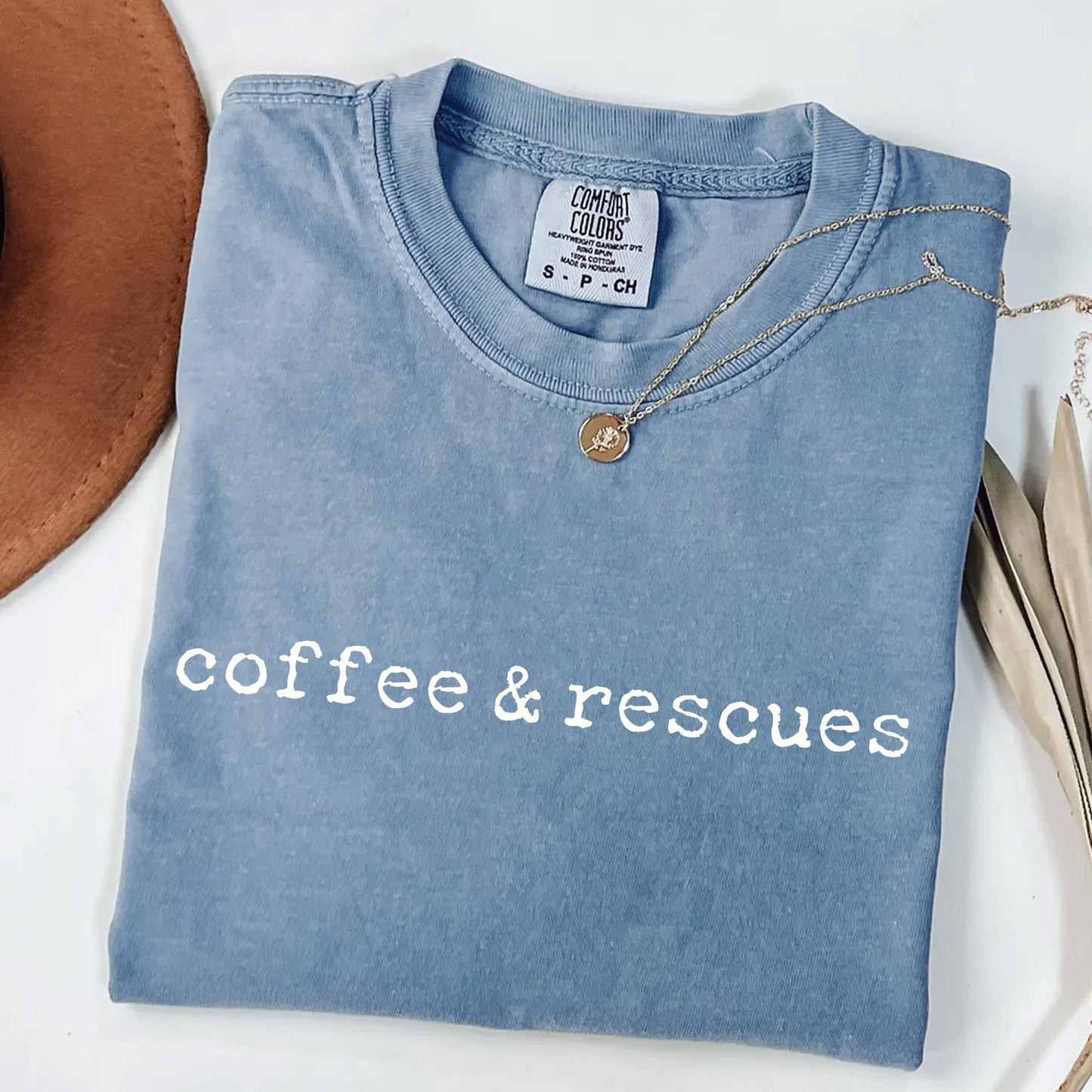 Coffee & Rescues - Dog Rescue T-Shirt