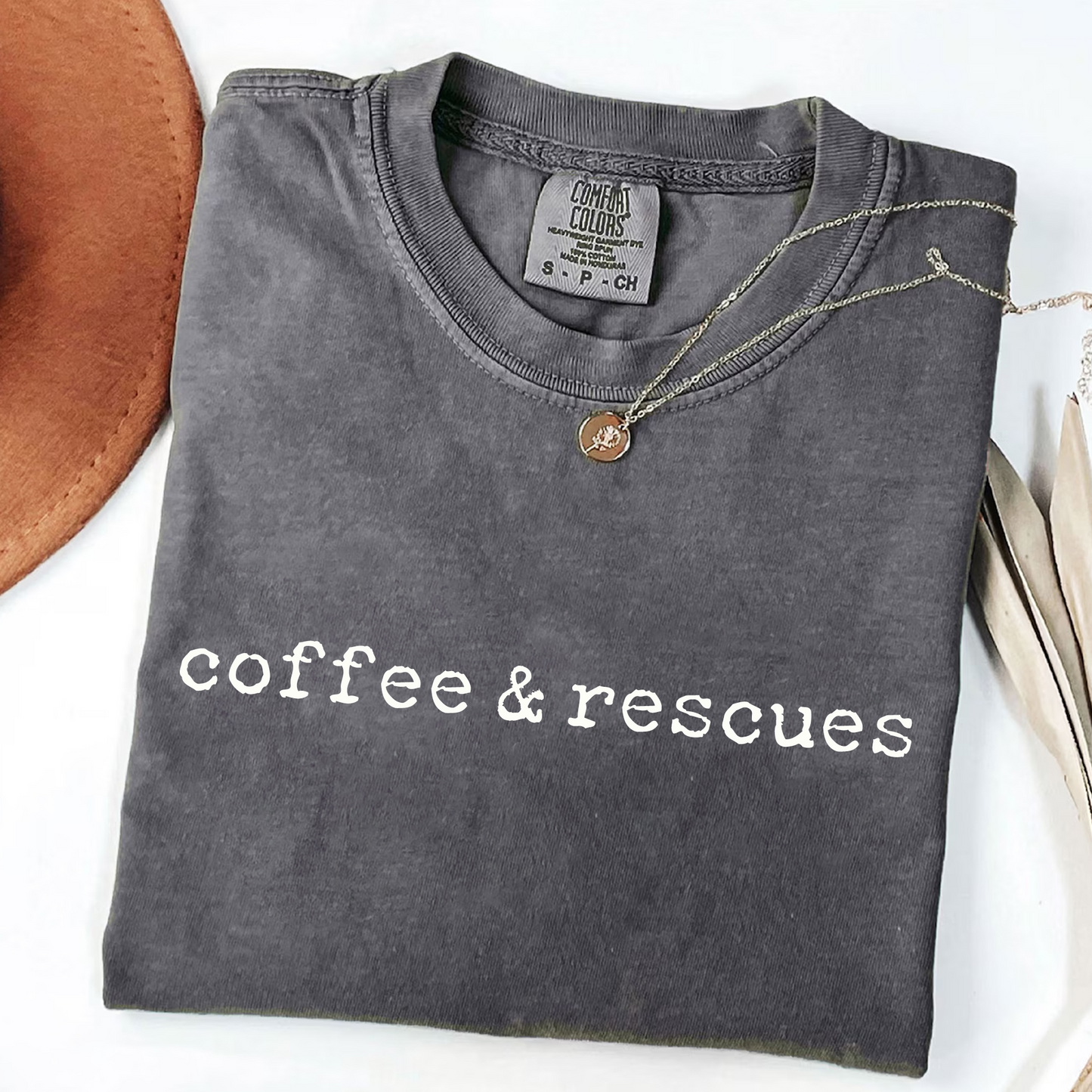 Coffee & Rescues - Dog Rescue T-Shirt
