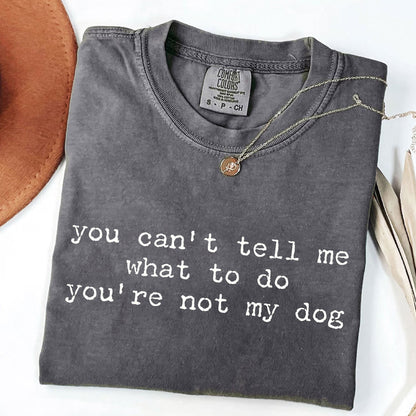 Custom Text T-Shirt - Personalized Comfort Colors Tee