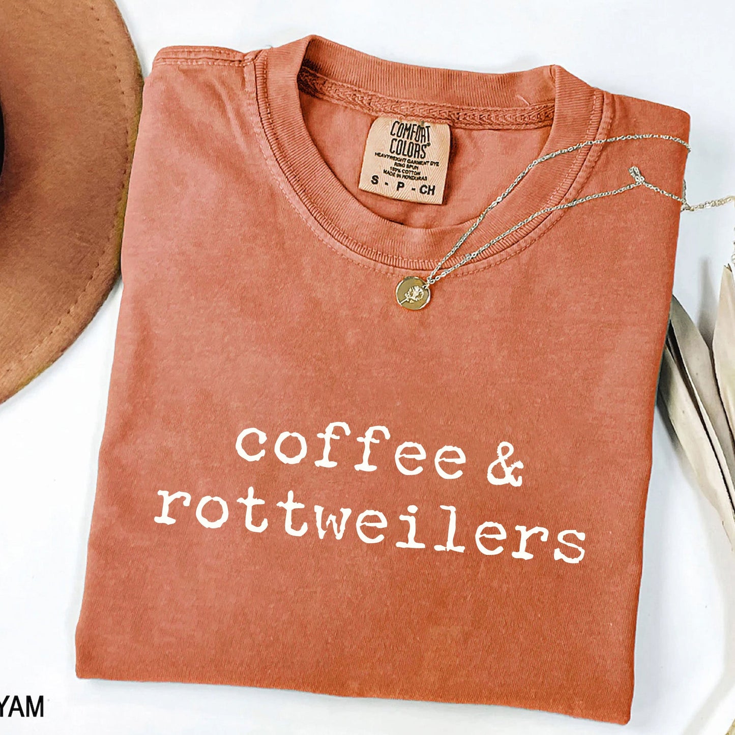 Coffee & Rottweilers T-Shirt
