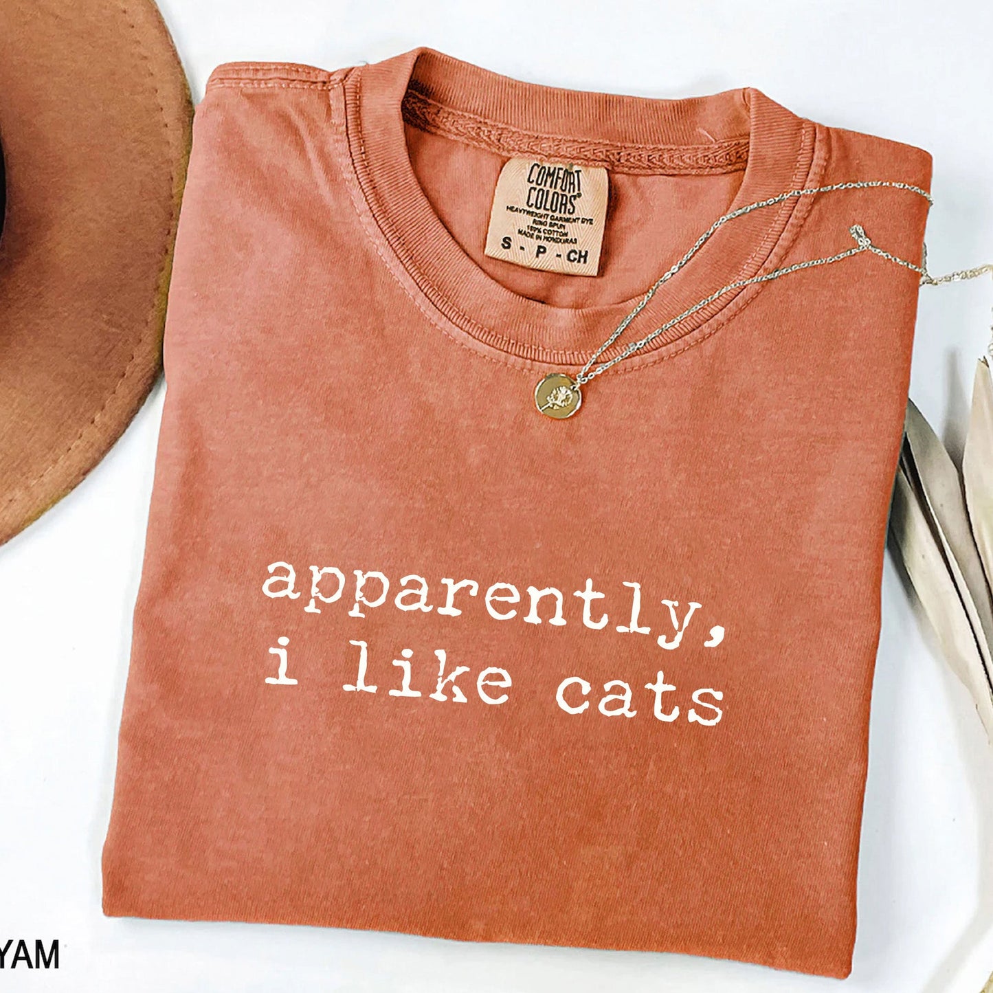 Apparently I Like Cats - Cat Lover T-Shirt