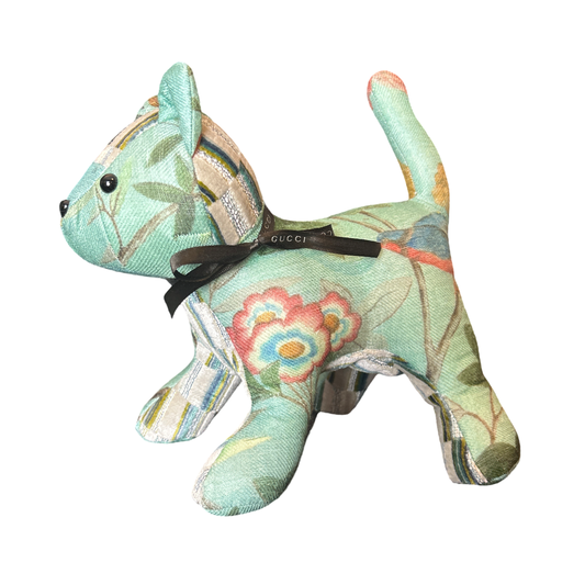 Chinoiserie Tree of Life Silk Scarf Charming Kitten
