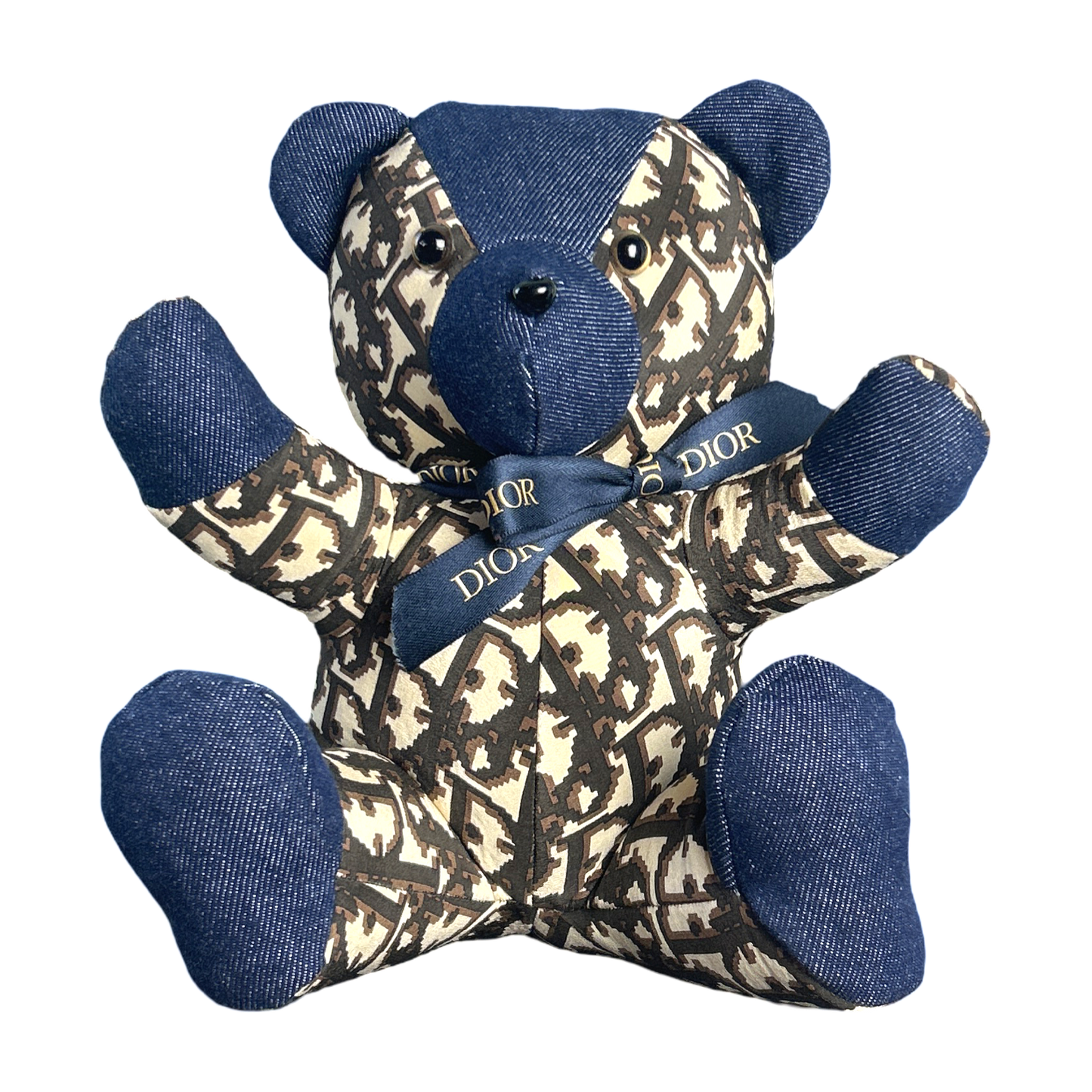 Trotter Vintage Silk Scarf Tender Teddy Bear