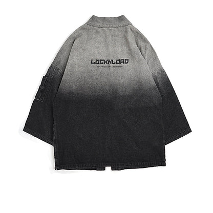 LALKW91 Denim Samurai Shirt