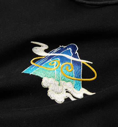 Monkey King Embroidery Hoodie