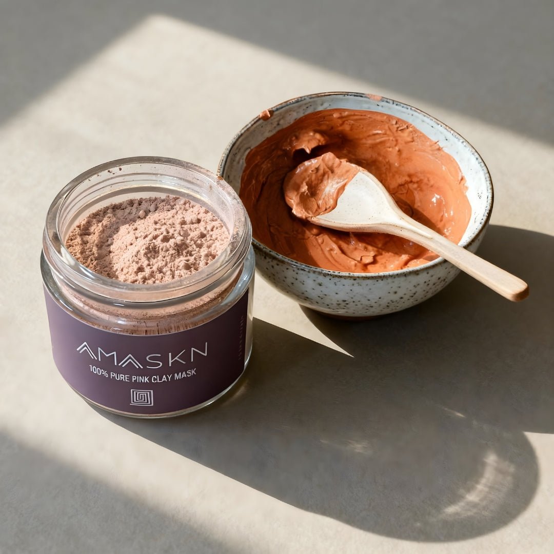100% Pure Brazilian Pink Clay Mask Powder-2