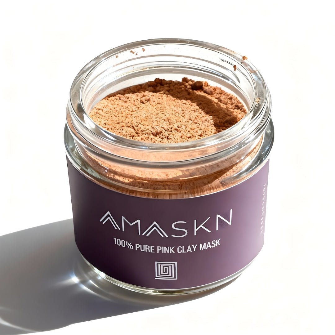 100% Pure Brazilian Pink Clay Mask Powder-1