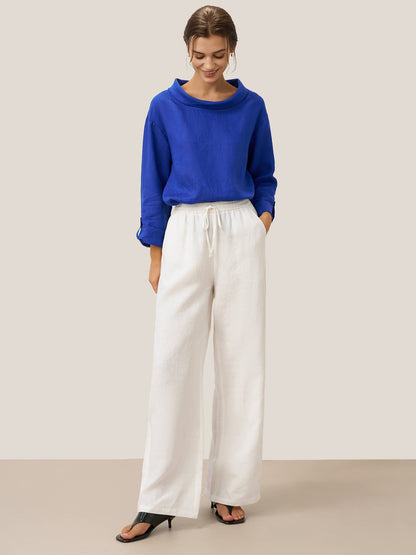 100% Linen Classic Pants LYON