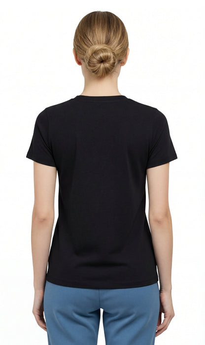 Women's Short Sleeve V-Neck T-Shirt — Wrinkle Resistant Cotton Blend